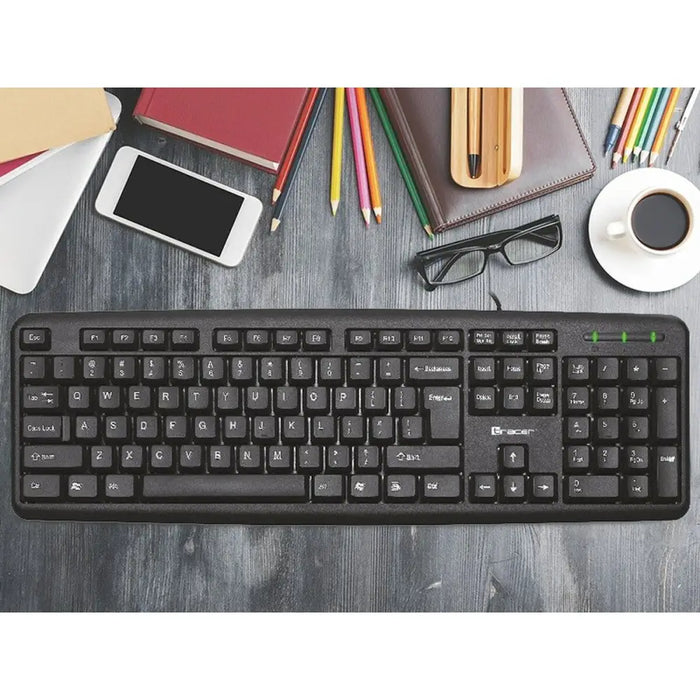 Keyboard Tracer Maverick Black QWERTY - Клавиатури<<<Електроника Периферни и резервни части<<<Компютри|