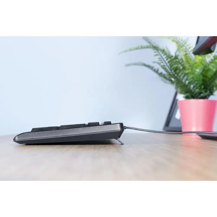 Keyboard Trust 23880 Black English EEUU QWERTY - Клавиатури<<<Електроника Периферни и резервни части<<<Компютри|