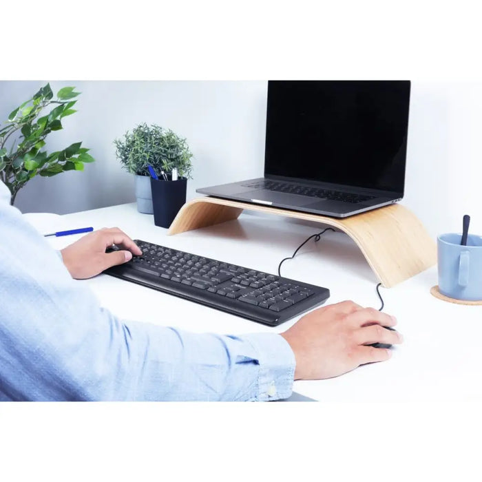 Keyboard Trust 23880 Black English EEUU QWERTY - Клавиатури<<<Електроника Периферни и резервни части<<<Компютри|