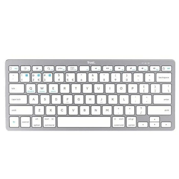 Keyboard Trust 24654 Silver - Електроника Периферни и резервни части<<<Компютри|