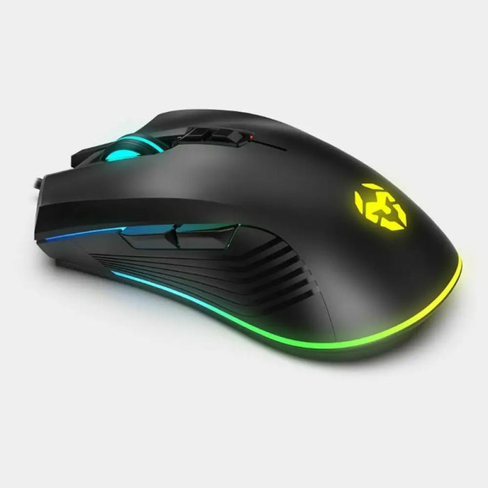 Keyboard with Gaming Mouse Krom NXKROMKRSHRSP Black - Електроника Периферни и резервни части<<<Компютри|