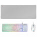 Keyboard with Gaming Mouse Mars Gaming MCPXWES White Spanish Qwerty QWERTY LED RGB - Електроника Периферни и резервни
