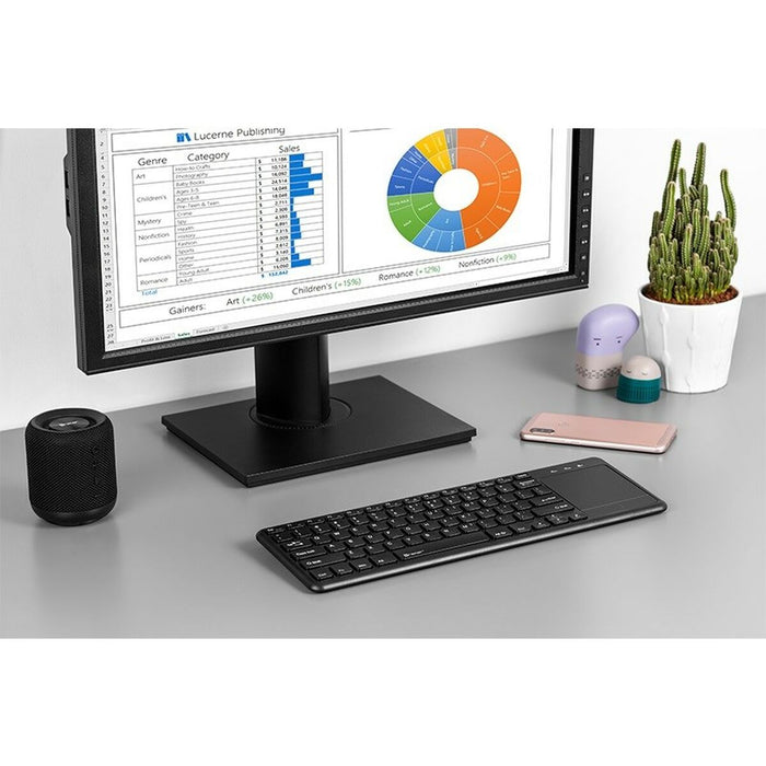 Keyboard with Touchpad Tracer TRAKLA46367 Black - Клавиатури<<<Електроника Периферни и резервни части<<<Компютри|