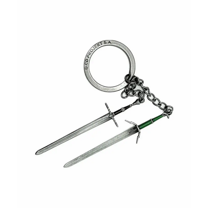 Keychain Good Loot The Witcher 3 - Geralt Two Swords - KeychainsGDG-BRE<<<Gadgets for playersGDG<<<ActionPL