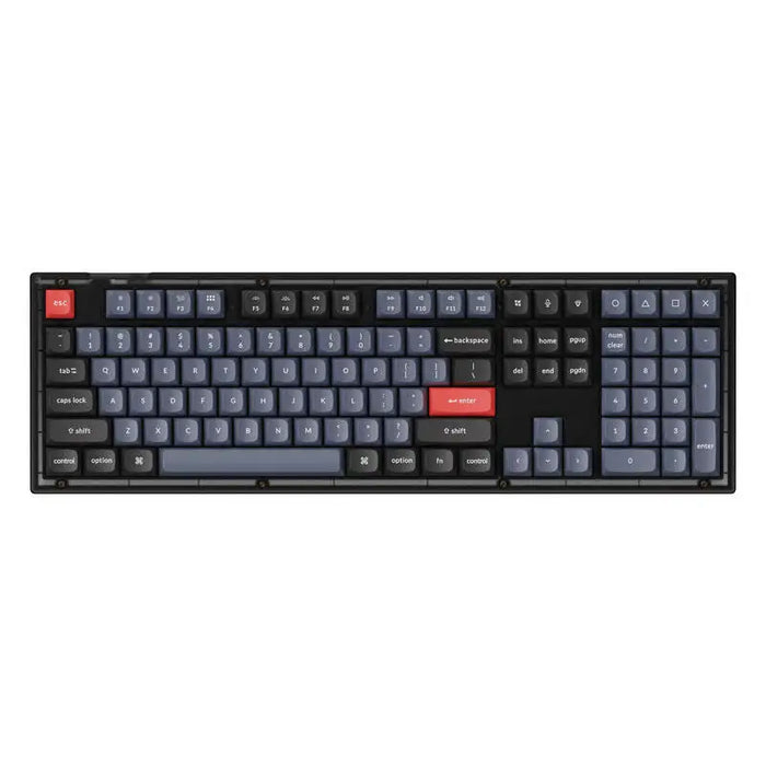 Keychron V6 RGB Brown Switch Wired Mechanical Keyboard (matte black) [V6-C3]. - Wired<<<Keyboards<<<Gaming<<<InnproXML