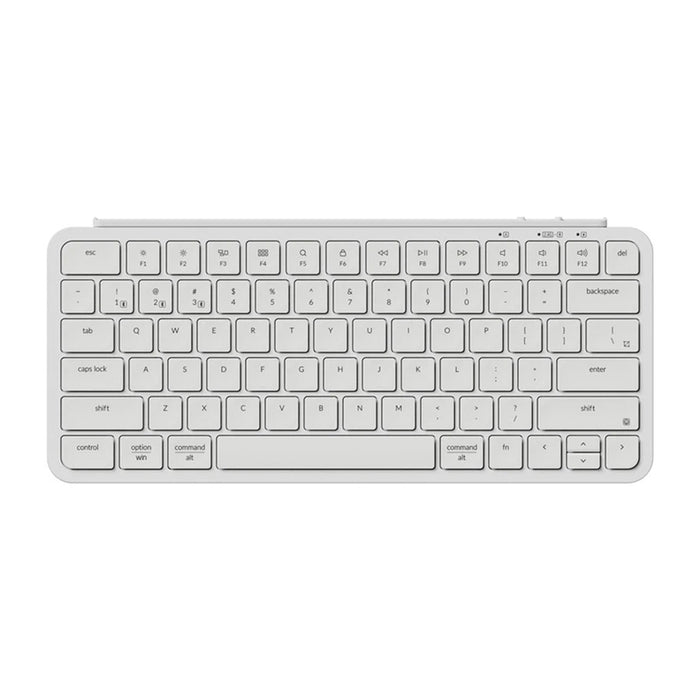 Ultra Slim Keychron B1 Pro 2.4G Wireless Keyboard (White) [B1P-K8].