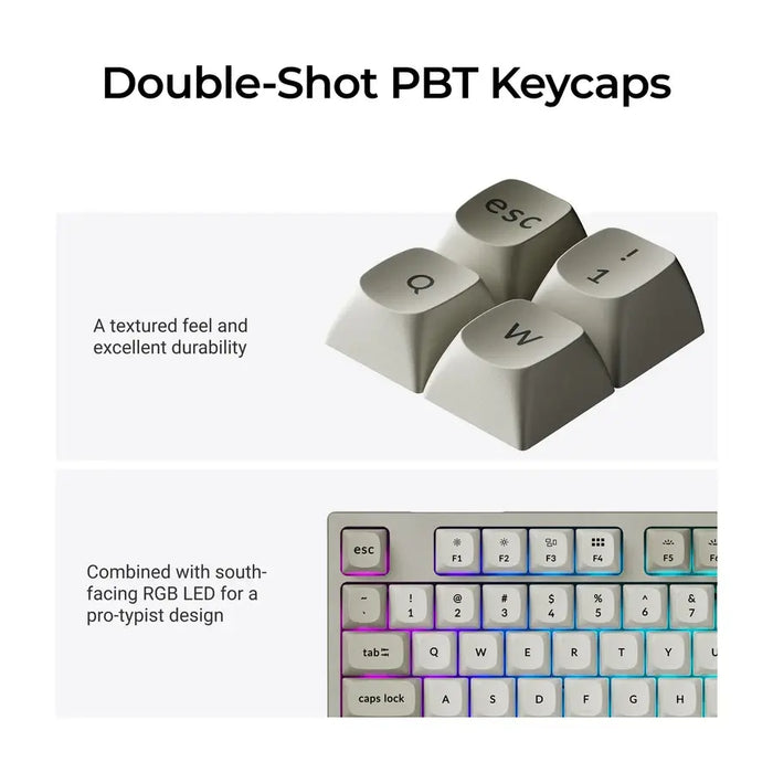 Gaming Mechanical Keyboard Keychron C1 Pro 8K QMK - Super Banana Switch