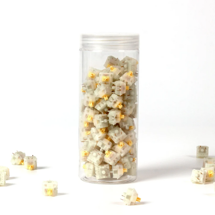 Switches Keychron Gateron KS-3X1 Milky - 110 pcs.
