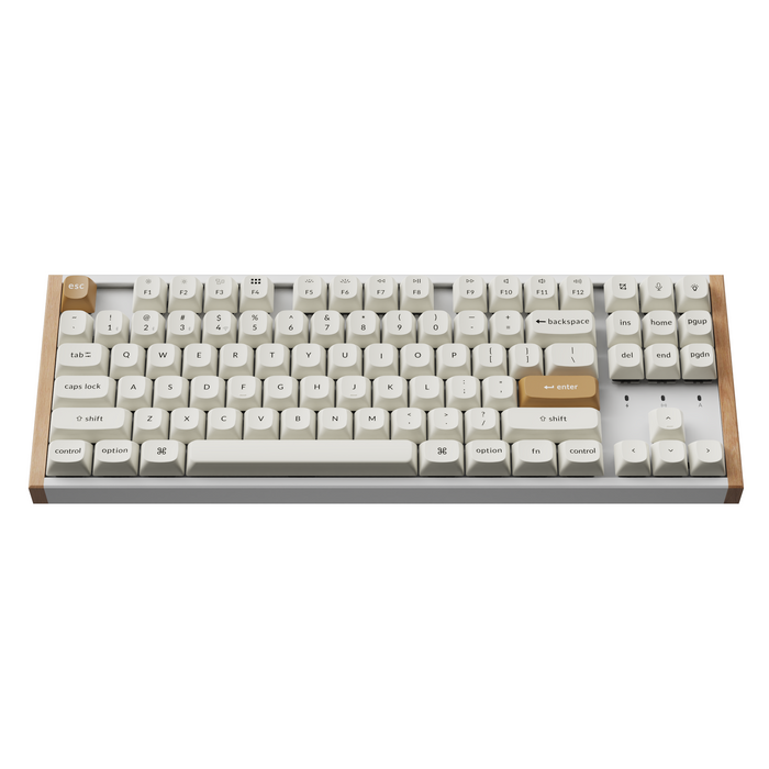 Gaming Mechanical Keyboard Keychron K8 HE Magnetic Switch - White Special Edition