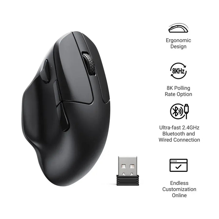 Wireless mouse Keychron M7-A23 8000Hz - Black