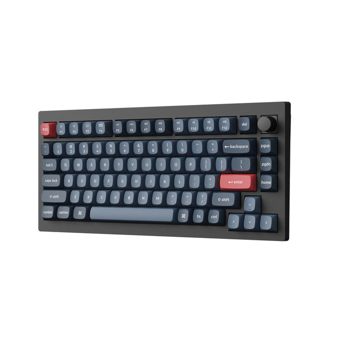 Mechanical keyboard Keychron V1 MAX QMK 75% Carbon Black - Wireless