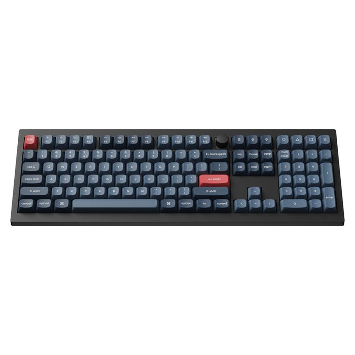 Mechanical keyboard Keychron V6 MAX QMK Carbon Black - Wireless, Full-Size