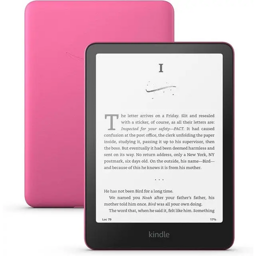 Kindle Paperwhite Ebook Reader (12th Generation) 2024 7 glare-free 16GB Wi-Fi (with ads) Raspberry - e-Book