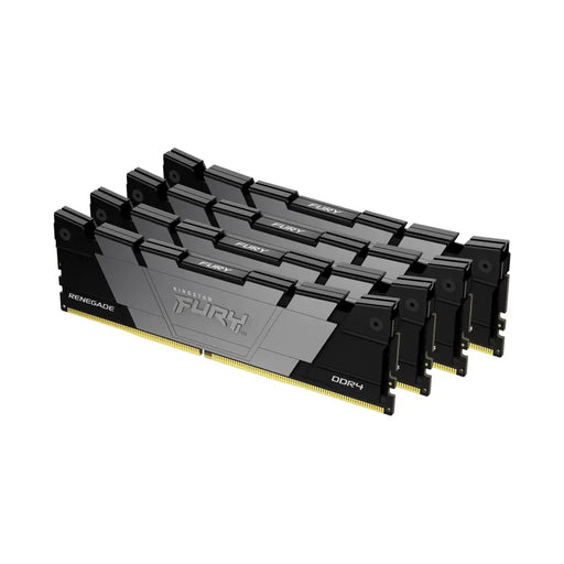 KINGSTON 32GB 3200MT/s DDR4 CL16 DIMM Kit of 4 FURY Renegade Black - Памети за настолни