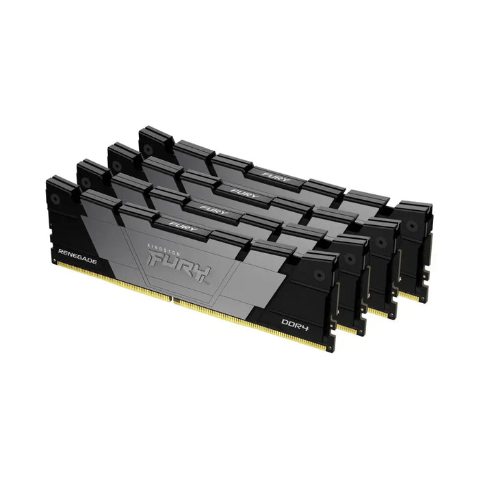 KINGSTON 32GB 3200MT/s DDR4 CL16 DIMM Kit of 4 FURY Renegade Black - Памети за настолни
