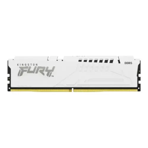 KINGSTON 32GB 6400MT/s DDR5 CL32 DIMM Kit of 2 FURY Beast White XMP - Памети за настолни