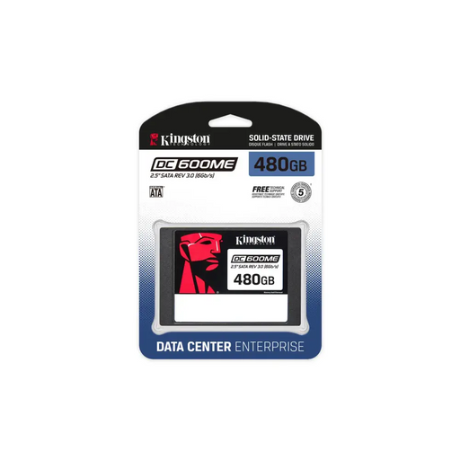KINGSTON 480GB DC600ME Mixed-Use TCG Opal 2.5inch Enterprise SATA SSD - SSD за сървър<<<Сторидж<<<Сървър Сторидж и