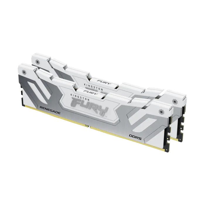 KINGSTON 48GB 8400MT/s DDR5 CL40 CUDIMM Kit of 2 FURY Renegade White XMP - Памети за настолни