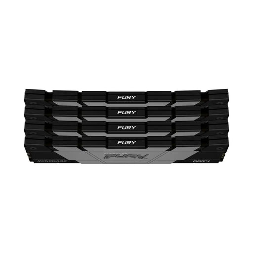 KINGSTON 64GB 3200MT/s DDR4 CL16 DIMM Kit of 4 1Gx8 FURY Renegade Black - Памети за настолни