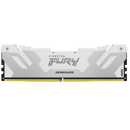 KINGSTON FURY Renegade 32GB DIMM DDR5 7200MT/s DDR5 CL38 Kit of 2 White XMP - Памети за настолни