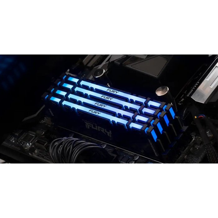 Kingston FURY Renegade RGB - 16GB:2x8G - Памети за настолни компютри<<<Памети<<<Компоненти<<<ALSO&&&Памети<<<Компютърни