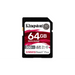 Kingston Technology 64GB Canvas React Plus SDXC UHS-II 300R/260W U3 V90 for Full HD/4K/8K - Карти памет<<<Фото и видео