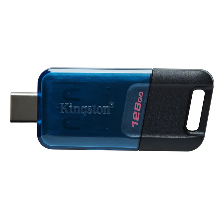 Kingston Technology DataTraveler 128GB 80 M 200MB/s USB-C 3.2 Gen 1 - Памети USB<<<Памети<<<Компоненти<<<ALSO&&&USB