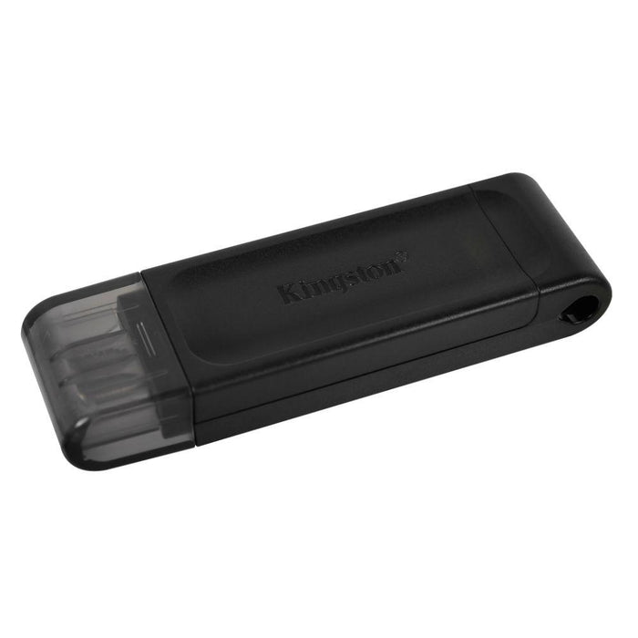 USB flash drive KINGSTON DataTraveler 70, 256GB, USB-C 3.2 Gen 1, Black