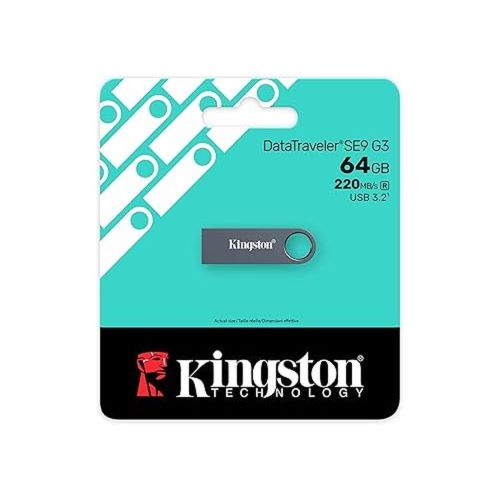 USB memory stick KINGSTON DataTraveler SE9 G3, 64GB, USB 3.2 Gen1