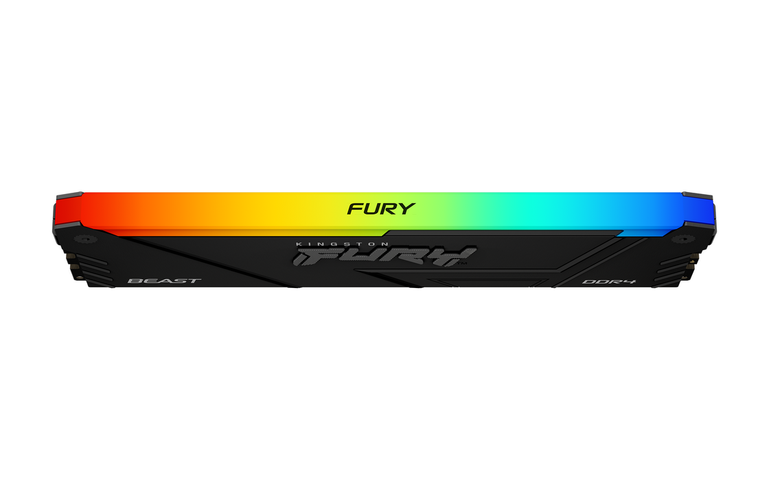 Memory Kingston FURY Beast Black RGB 8GB DDR4 3200MHz CL16