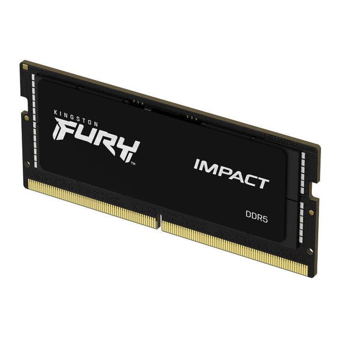 Memory Kingston FURY IMPACT, 16GB, SODIMM, DDR5, PC4-38400, 4800MHz, CL40, KF548S38IB-16