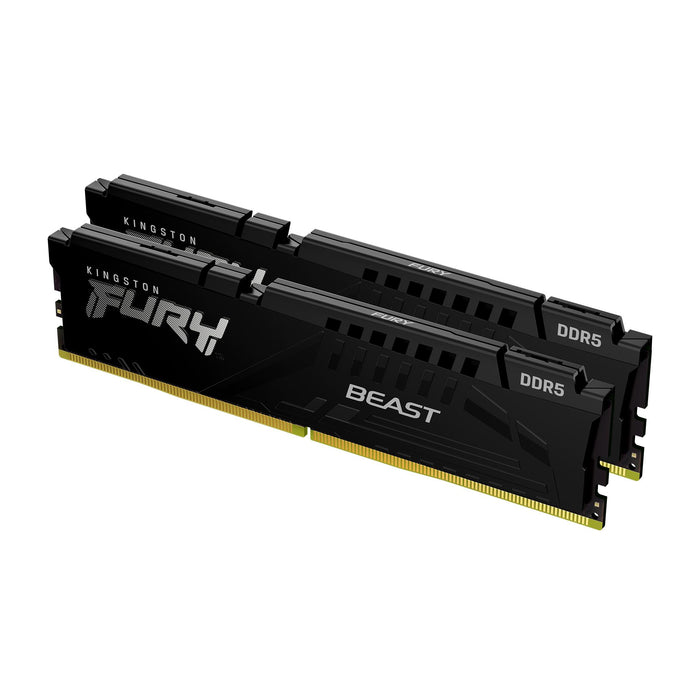 Memory Kingston FURY Beast Black 16GB(2x8GB) DDR5 5600MHz CL40 KF556C40BBK2-16