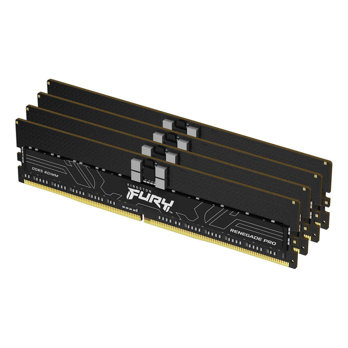 Memory Kingston FURY Renegade Pro 64GB(4x16GB) DDR5 5600MHz CL28 RDIMM - KF556R28RBEK4-64