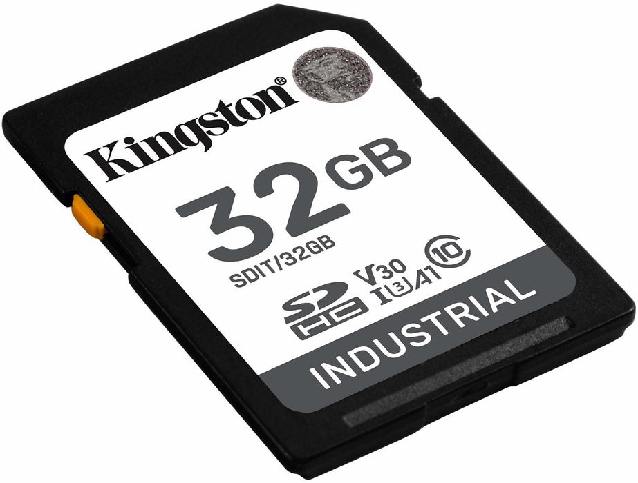 Kingston - Industrial SD, 32GB, SDXC, Class 10 memory card