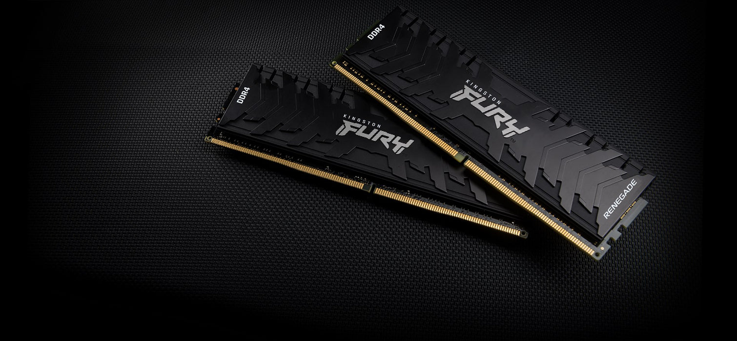 Memory Kingston FURY Renegade Black 16GB(2x8GB) DDR4 3200MHz CL16