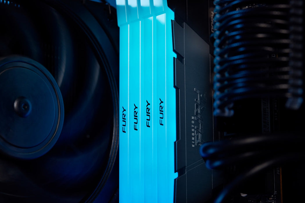 Kingston Technology FURY 16GB 4000MT/s DDR4 CL19 DIMM (Kit of 2) Renegade RGB