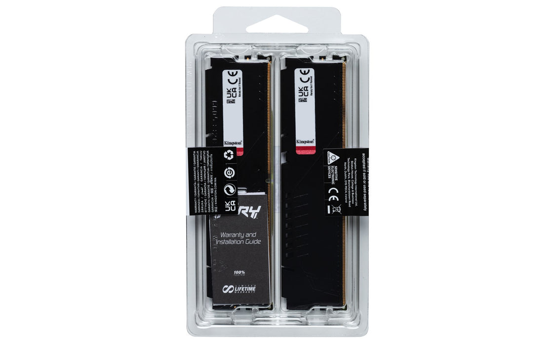 Memory Kingston FURY Beast Black 64GB(2x32GB) DDR5 6000MHz