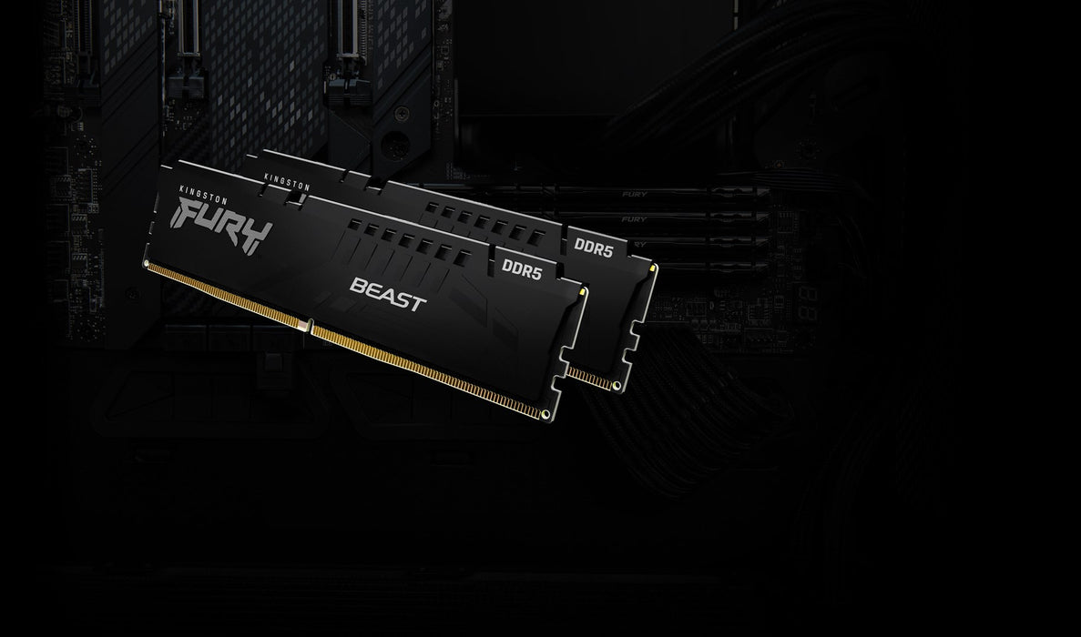 Memory Kingston FURY Beast Black 16GB DDR5 - KF560C30BBE-16