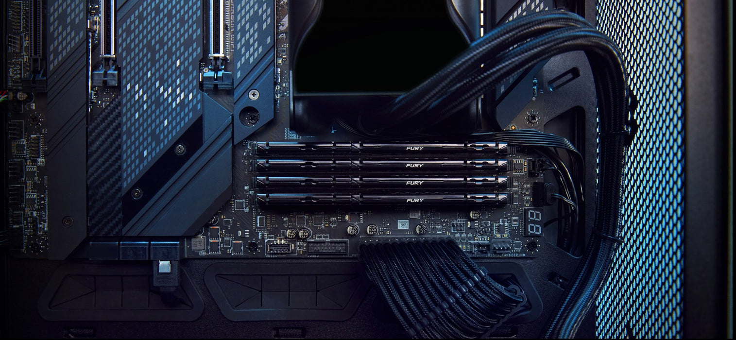 Memory Kingston FURY Beast Black 32GB (2x16GB) DDR5 6000MHz CL36 KF560C36BBE2K2-32 EXPO