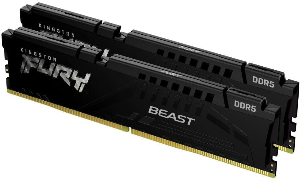 Memory Kingston FURY Beast Black 64GB(2x32GB) DDR5 - KF560C30BBEK2-64