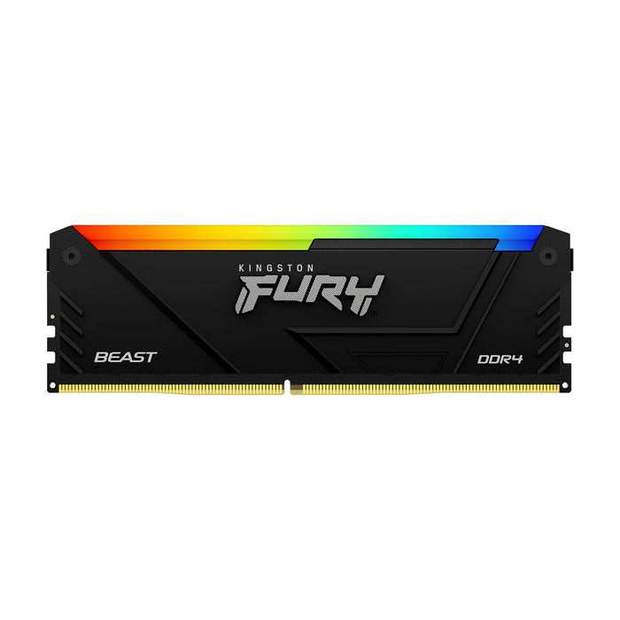 Memory Kingston FURY Beast Black RGB 16GB DDR4 3600MHz CL18