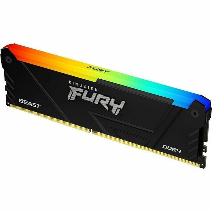Memory Kingston FURY Beast Black RGB 8GB DDR4 3600MHz CL17