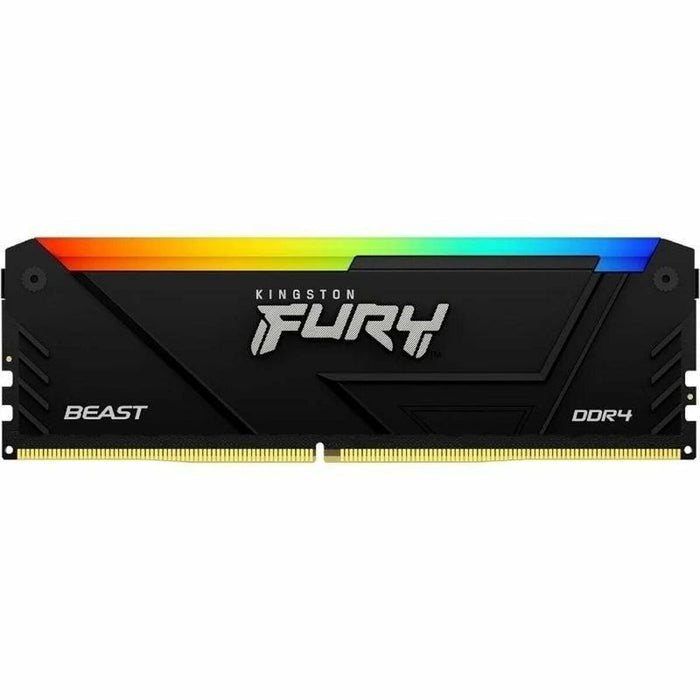 Memory Kingston FURY Beast Black RGB 8GB DDR4 3600MHz CL17