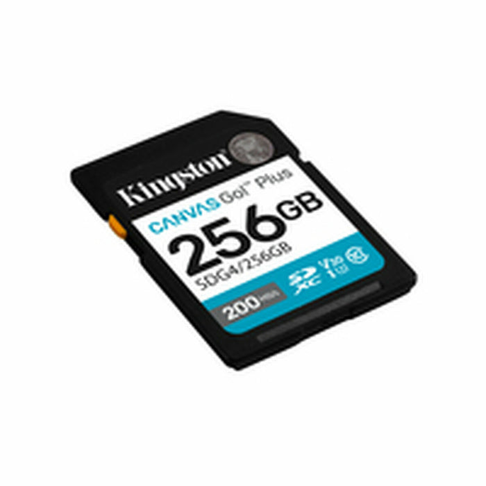 KINGSTON 256GB SDXC Canvas Go Plus Gen4 200MB/s C10 UHS-I U3 V30