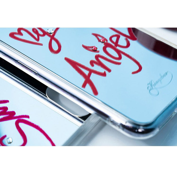 Kingxbar Angel mirror case decorated with original Swarovski crystals iPhone 11 Pro Max transparent - Cell phone cases