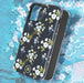 Kingxbar Blossom case decorated with original Swarovski crystals iPhone 12 Pro Max multicolour (Gardenia) - Cell phone