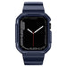 Kingxbar CYF106 2in1 armored case for Apple Watch SE 9 8 7 6 5 4 3 2 1 (41 40 38 mm) with strap blue - Cell phone cases