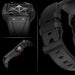 Kingxbar CYF140 2in1 Rugged Case for Apple Watch SE 6 5 4 (44 mm) Stainless Steel with Strap Silver - Cell phone cases