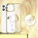 Kingxbar Moon Series luxury case with Swarovski crystals for iPhone 13 Pro gold (Butterfly) - Cell phone cases
