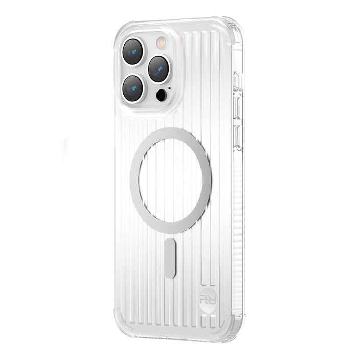 Kingxbar PQY Go Out Series magnetic case for iPhone 14 MagSafe silver - Cell phone cases and covers<<<HurtelXML